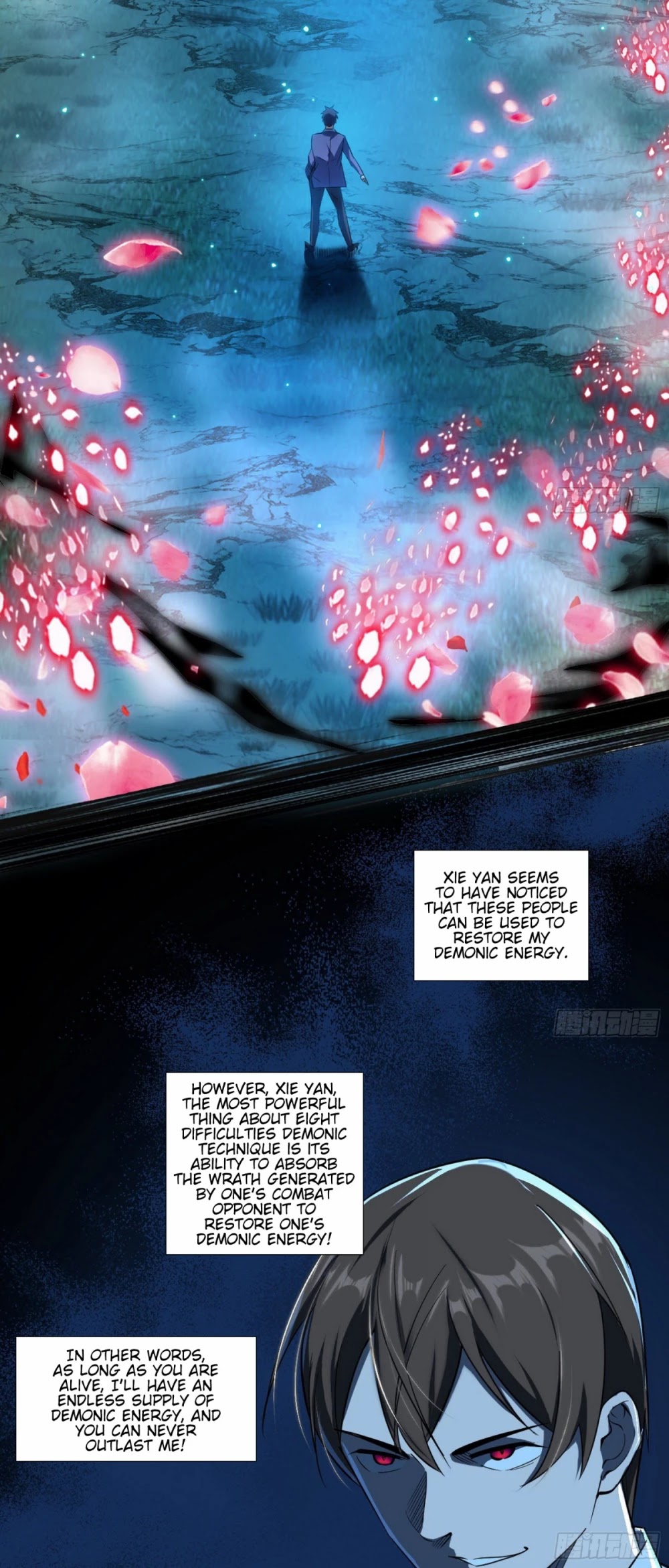 I'm an Evil God Chapter 100 page 40 - Chapter 100: The Final Battle - Raking In An Unprecedented Harvest