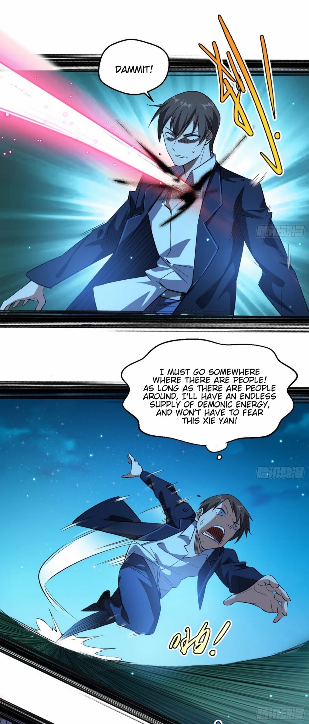 I'm an Evil God Chapter 100 page 43 - Chapter 100: The Final Battle - Raking In An Unprecedented Harvest