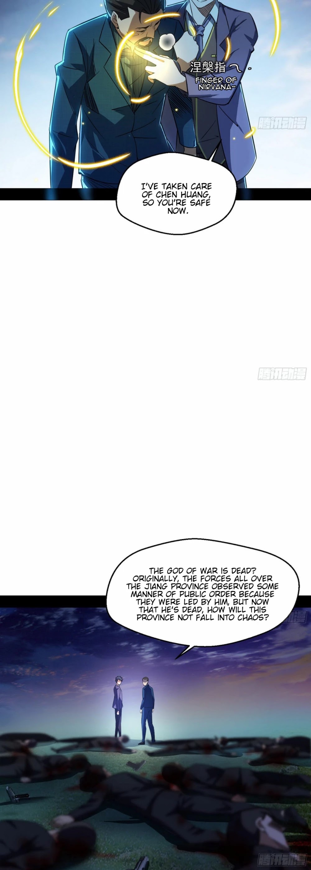 I'm an Evil God Chapter 100 page 49 - Chapter 100: The Final Battle - Raking In An Unprecedented Harvest