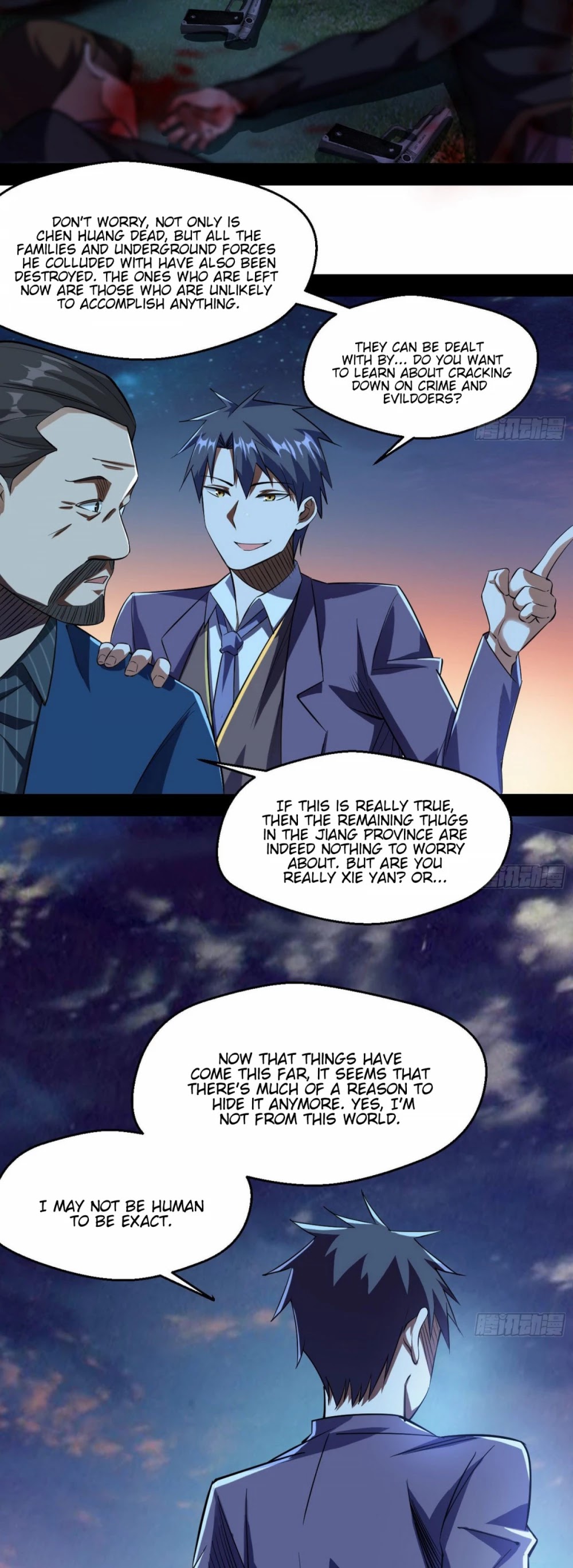 I'm an Evil God Chapter 100 page 50 - Chapter 100: The Final Battle - Raking In An Unprecedented Harvest
