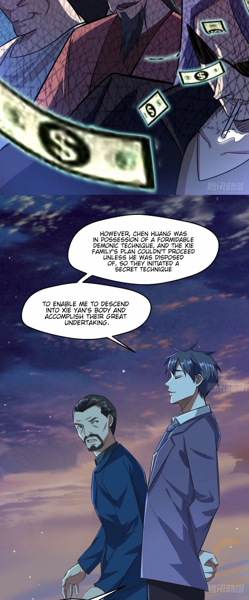 I'm an Evil God Chapter 100 page 52 - Chapter 100: The Final Battle - Raking In An Unprecedented Harvest
