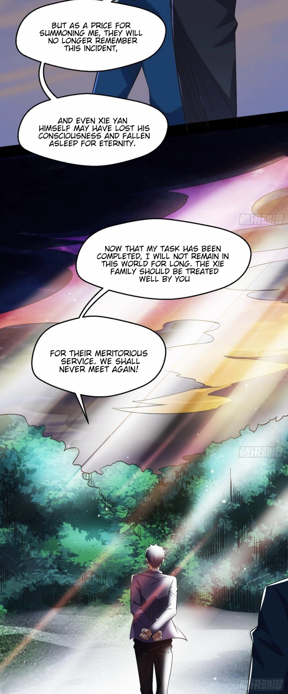 I'm an Evil God Chapter 100 page 53 - Chapter 100: The Final Battle - Raking In An Unprecedented Harvest