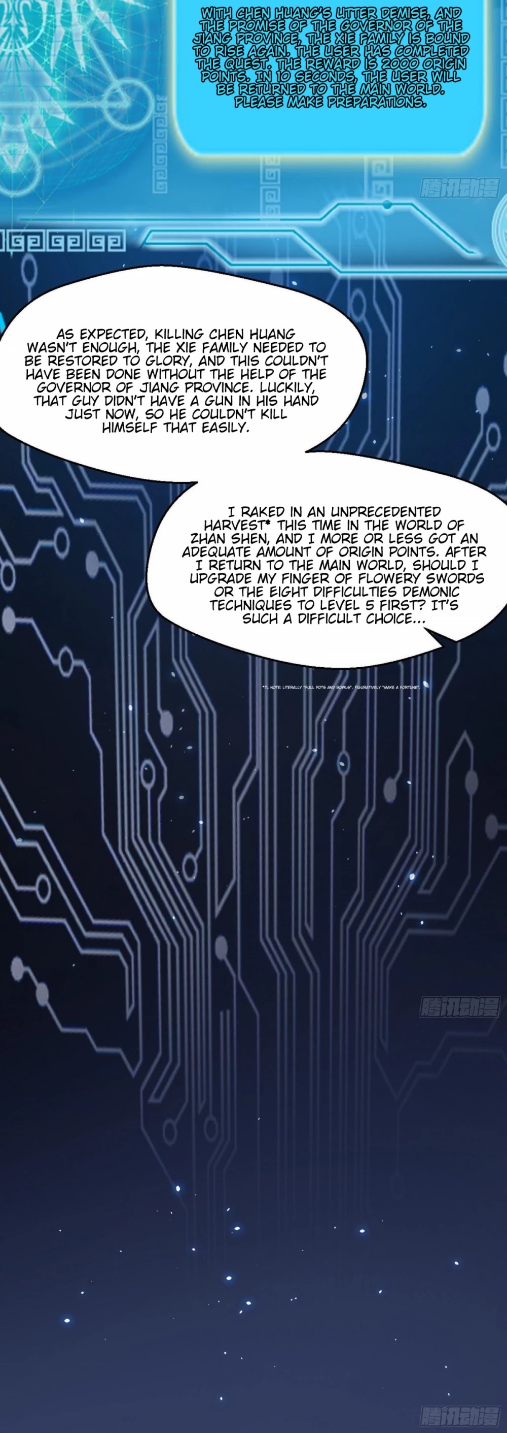 I'm an Evil God Chapter 100 page 55 - Chapter 100: The Final Battle - Raking In An Unprecedented Harvest