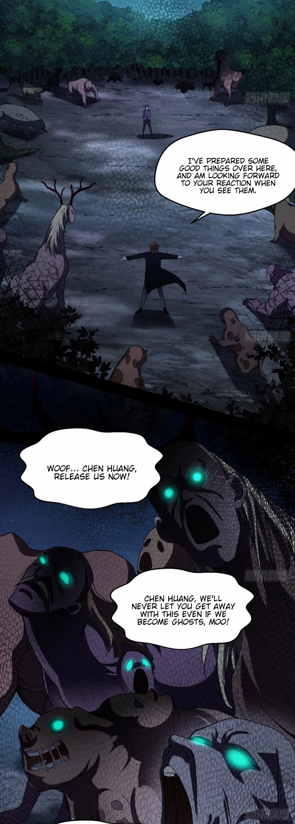 I'm an Evil God Chapter 100 page 6 - Chapter 100: The Final Battle - Raking In An Unprecedented Harvest