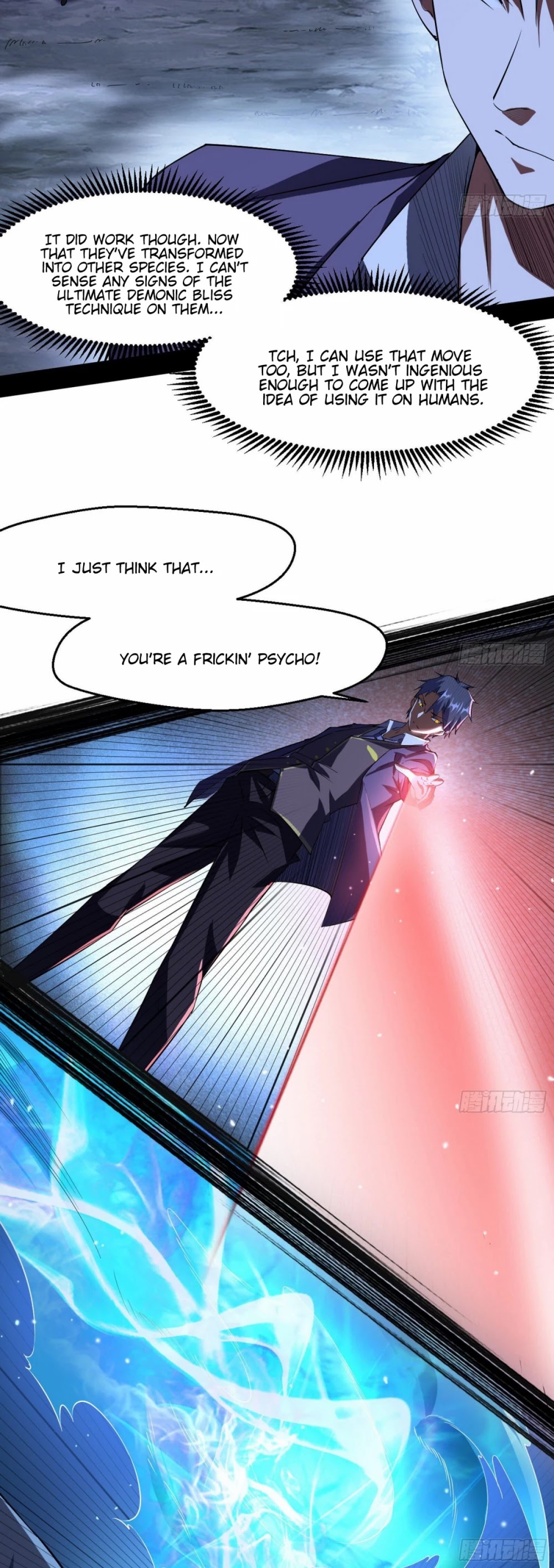 I'm an Evil God Chapter 100 page 8 - Chapter 100: The Final Battle - Raking In An Unprecedented Harvest
