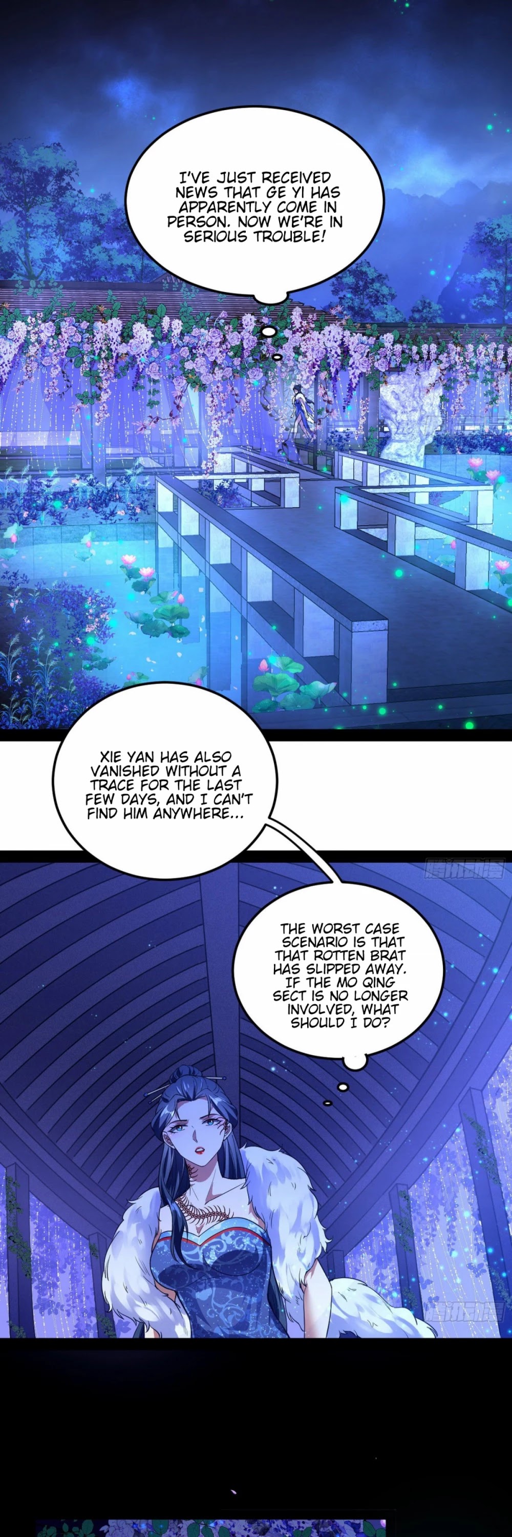 I'm an Evil God Chapter 103 page 11 - Chapter 103: Do You Choose Your Son Or Your Lover?