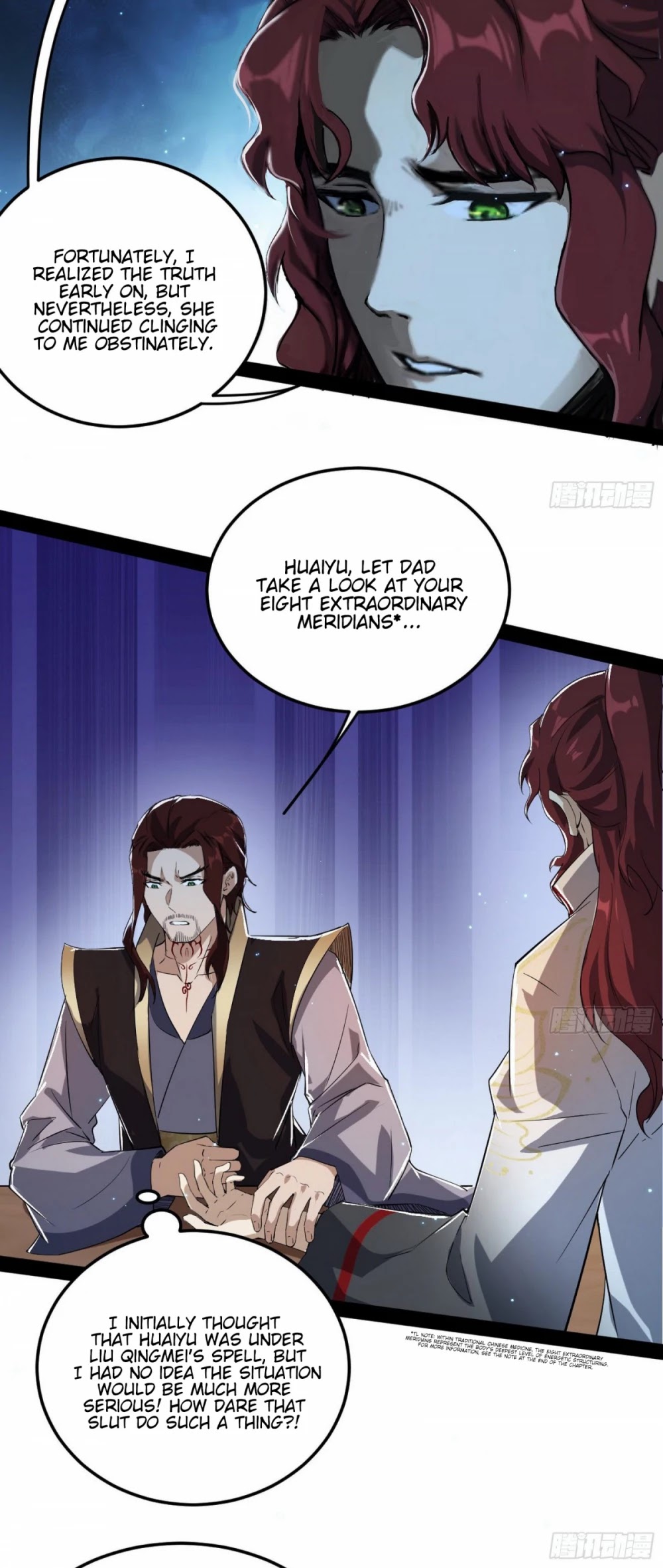 I'm an Evil God Chapter 103 page 34 - Chapter 103: Do You Choose Your Son Or Your Lover?