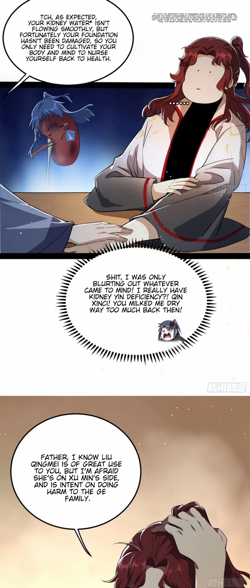 I'm an Evil God Chapter 103 page 35 - Chapter 103: Do You Choose Your Son Or Your Lover?