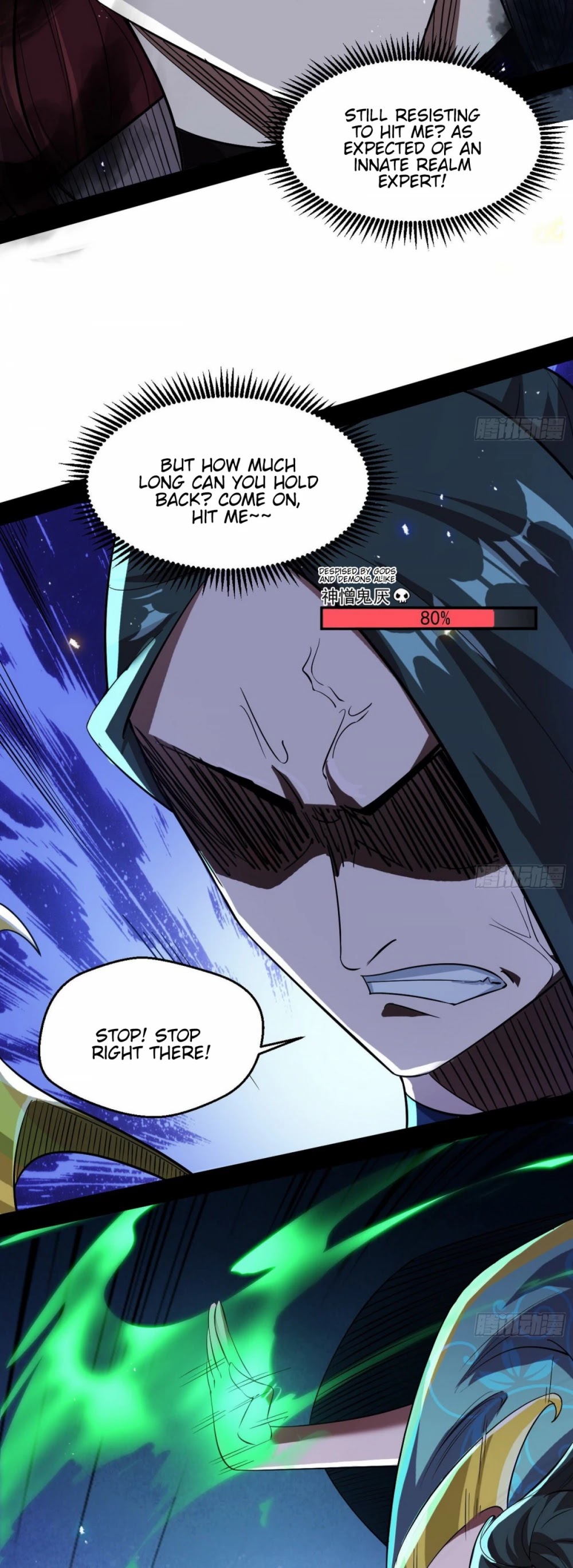 I'm an Evil God Chapter 104 page 13 - Chapter 104: The Most Taunting Face In The Whole World
