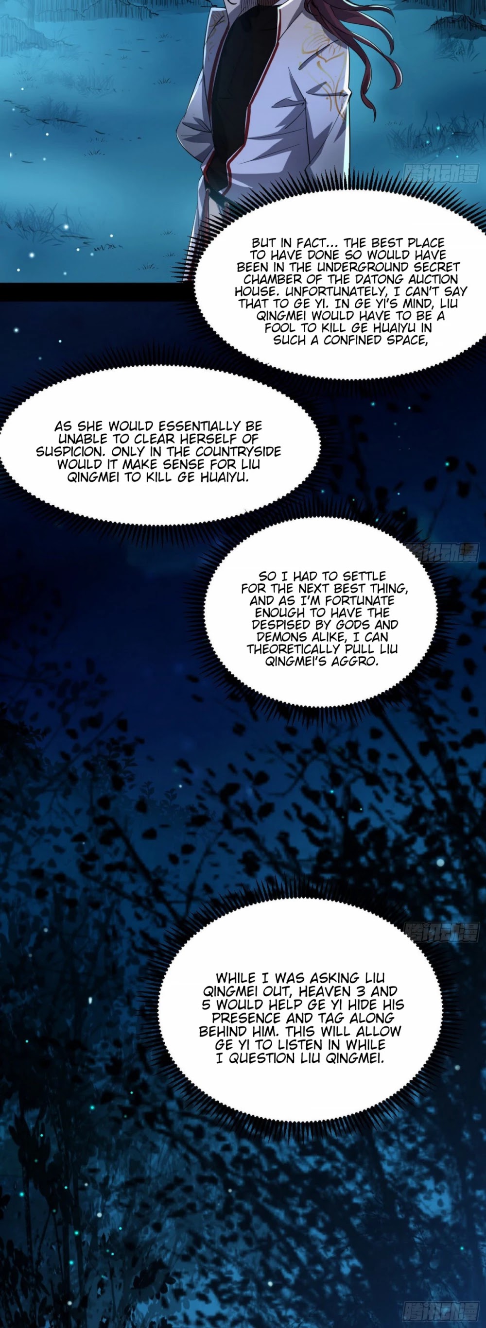 I'm an Evil God Chapter 104 page 4 - Chapter 104: The Most Taunting Face In The Whole World