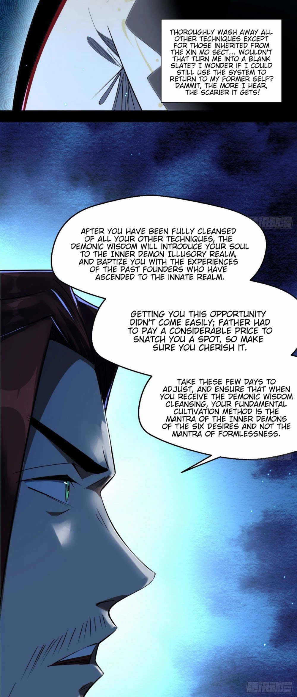I'm an Evil God Chapter 105 page 11 - Chapter 105: Too Risky, Change Of Plans