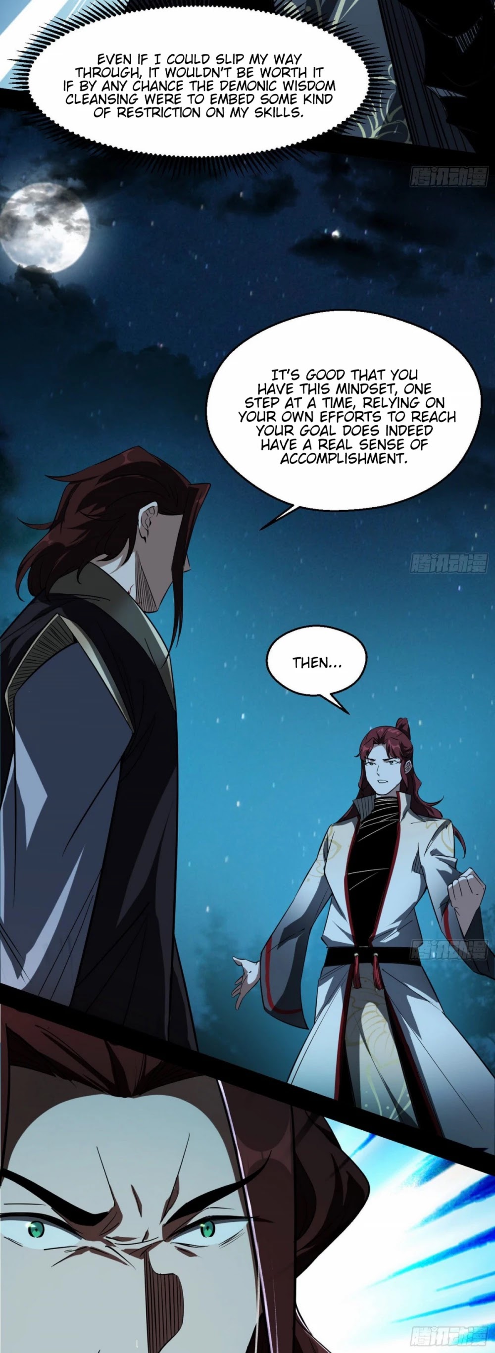 I'm an Evil God Chapter 105 page 14 - Chapter 105: Too Risky, Change Of Plans