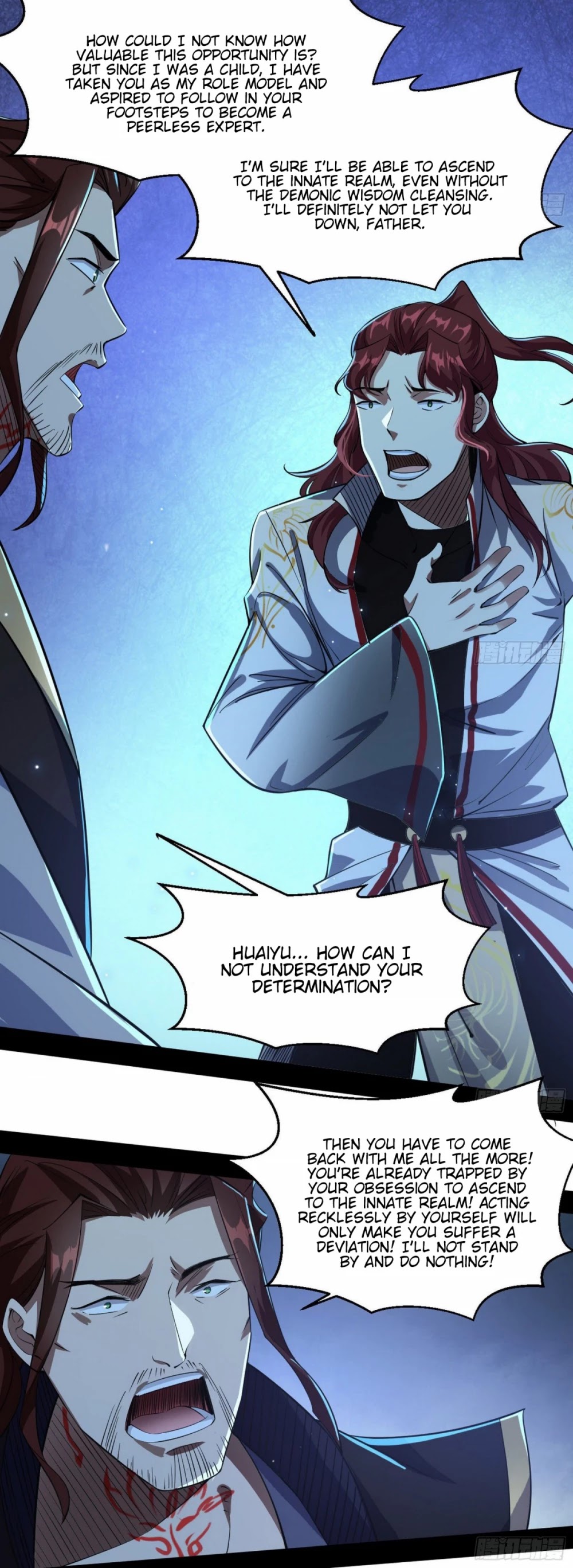 I'm an Evil God Chapter 105 page 16 - Chapter 105: Too Risky, Change Of Plans