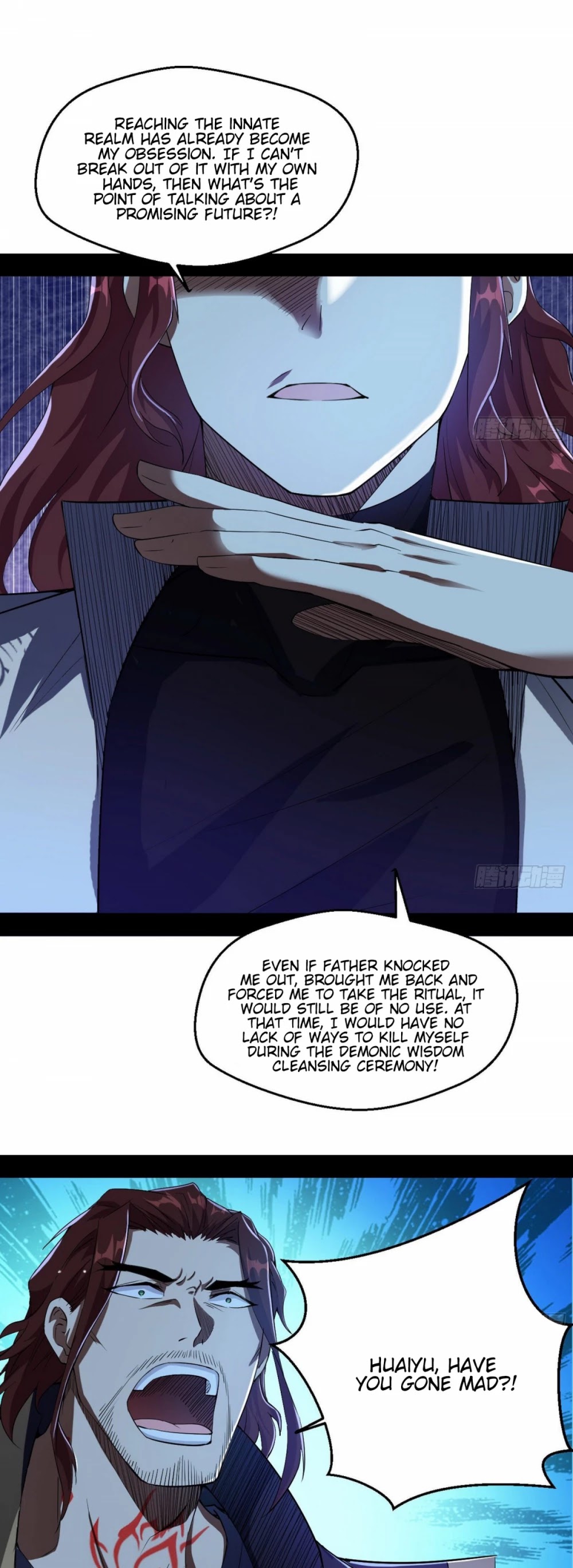 I'm an Evil God Chapter 105 page 21 - Chapter 105: Too Risky, Change Of Plans