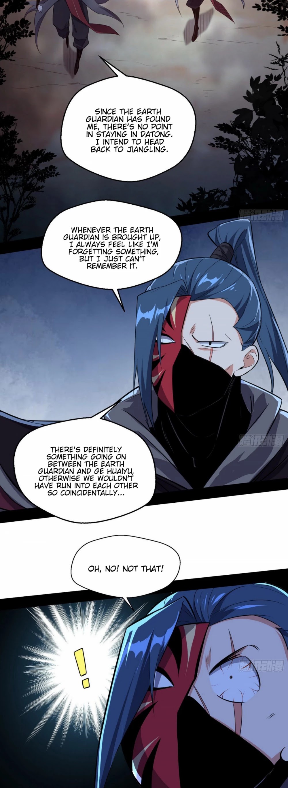 I'm an Evil God Chapter 105 page 41 - Chapter 105: Too Risky, Change Of Plans
