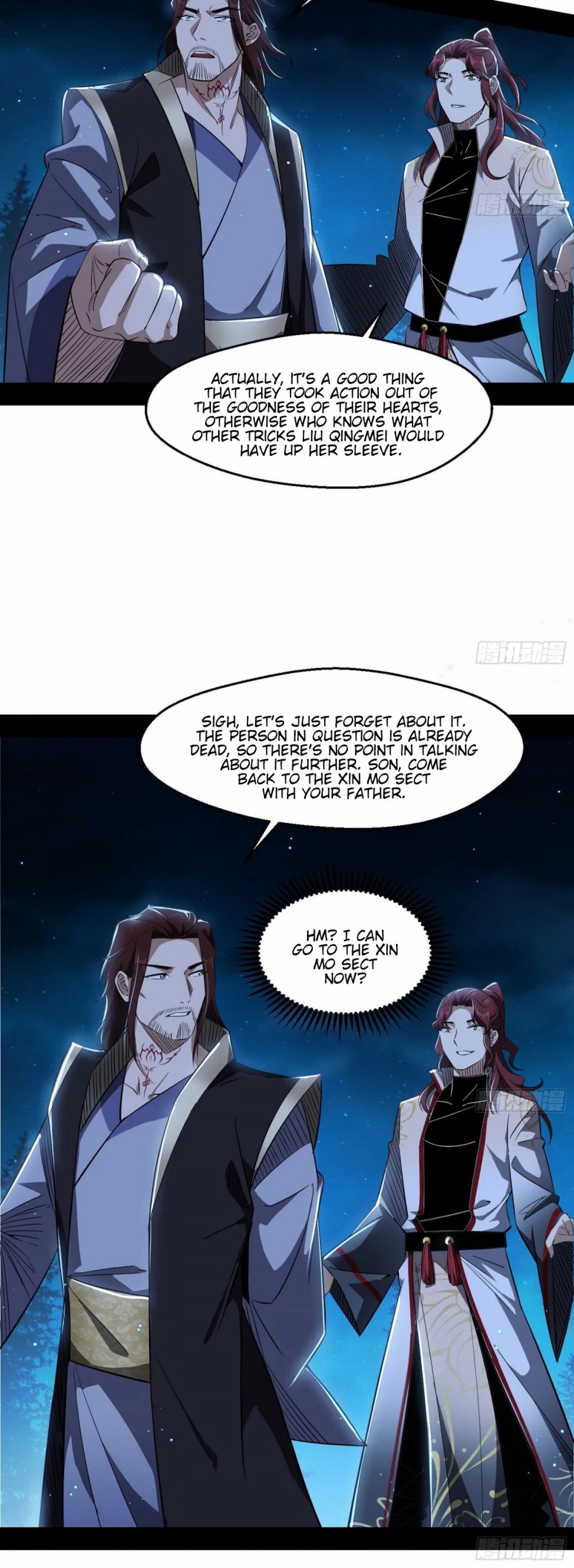 I'm an Evil God Chapter 105 page 6 - Chapter 105: Too Risky, Change Of Plans