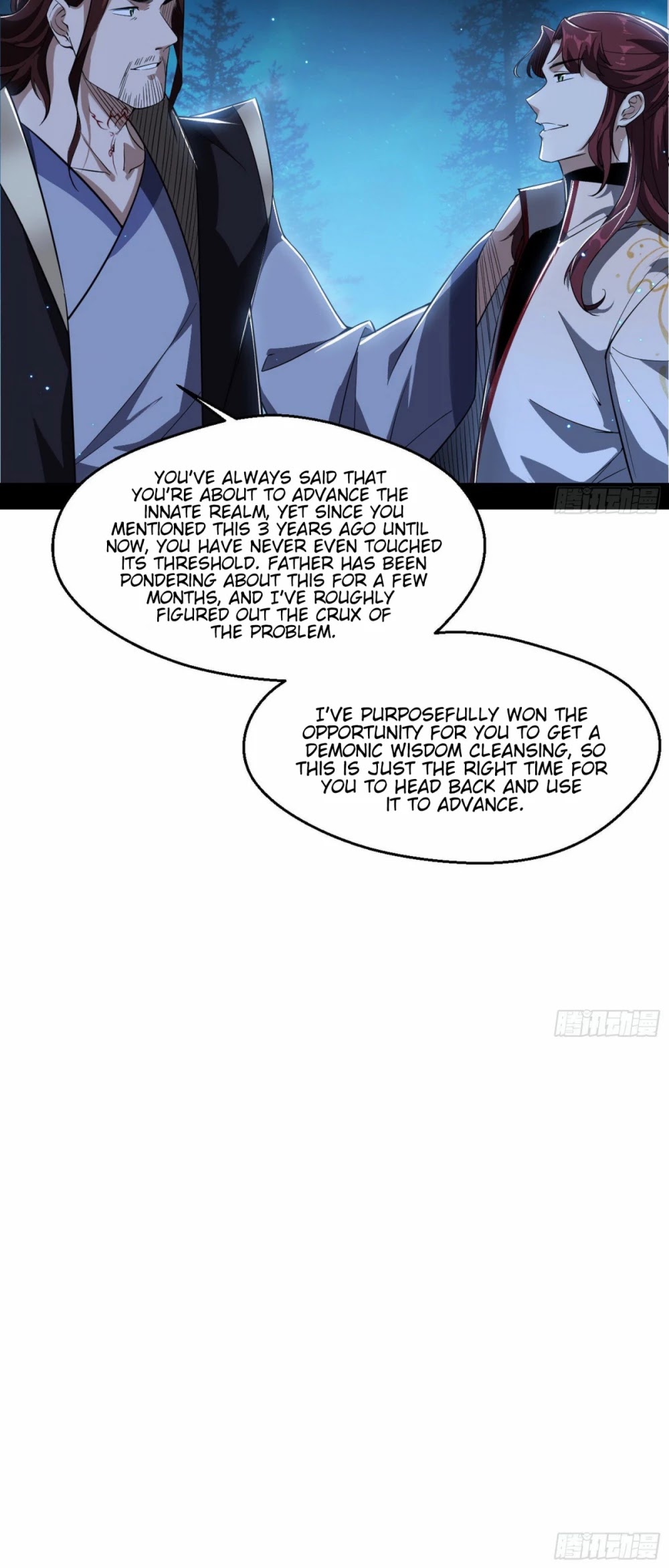 I'm an Evil God Chapter 105 page 8 - Chapter 105: Too Risky, Change Of Plans