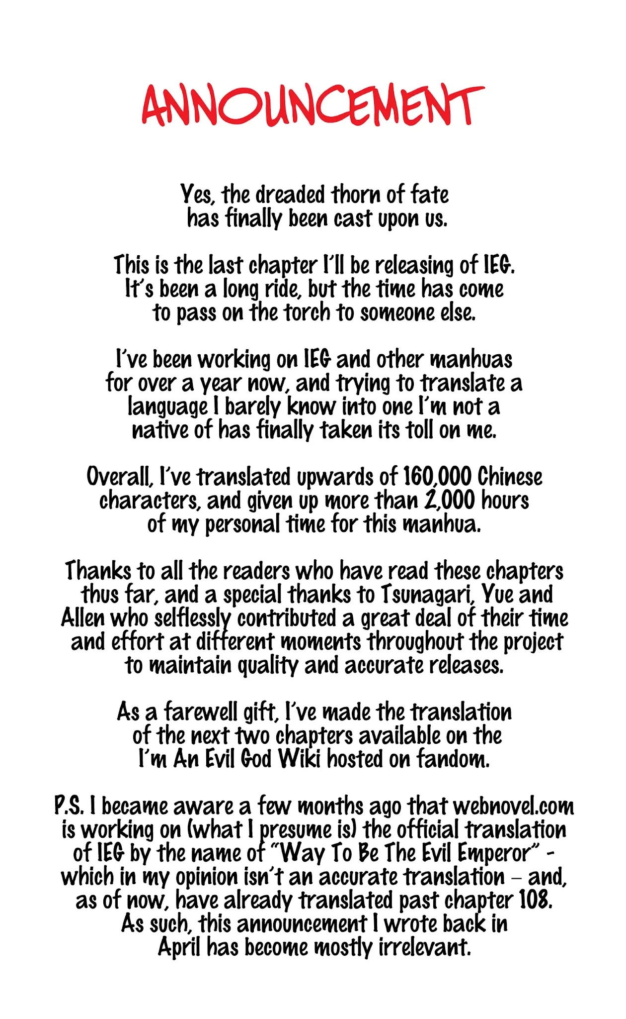 I'm an Evil God Chapter 106 page 48 - Chapter 106: The Secret To Ascend To The Innate Realm