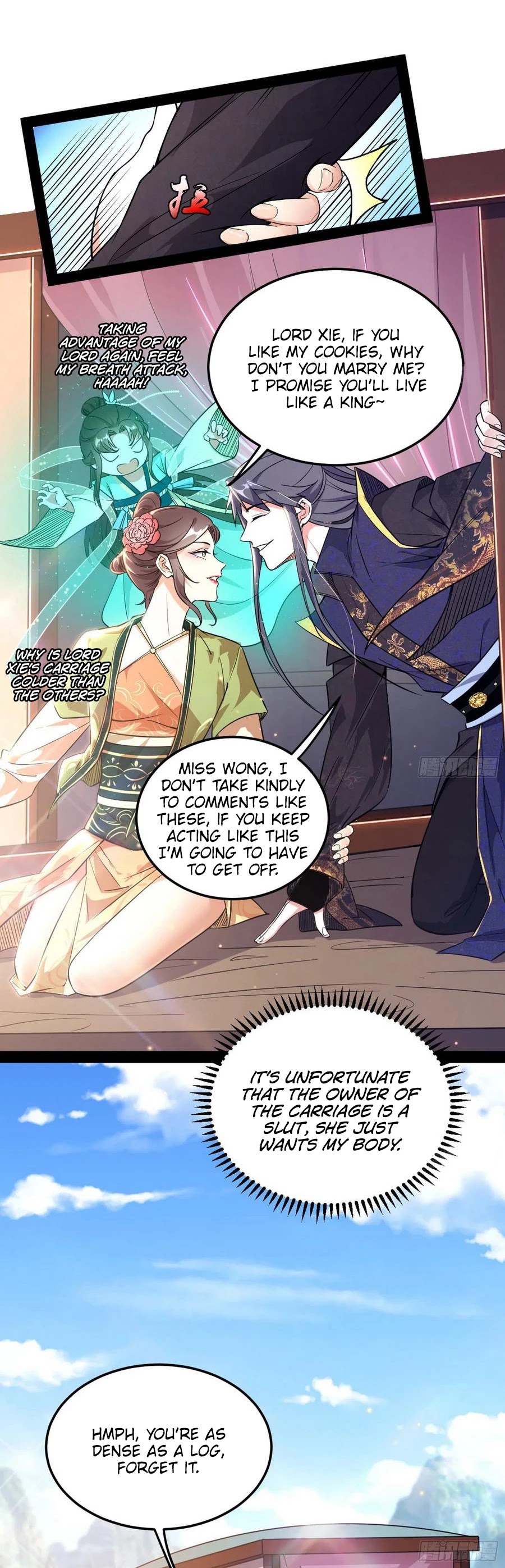 I'm an Evil God Chapter 107 page 10 - Chapter 107: Please stay on script