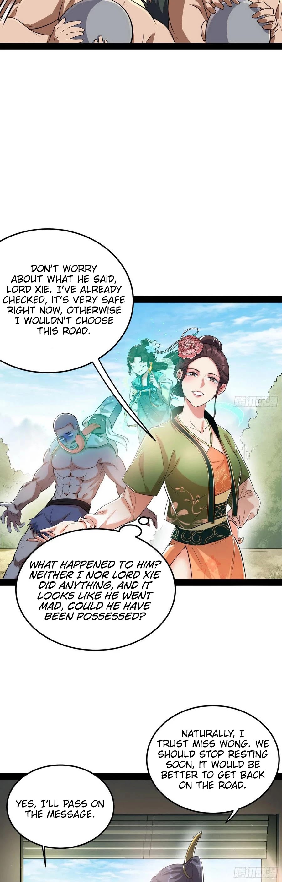 I'm an Evil God Chapter 107 page 17 - Chapter 107: Please stay on script