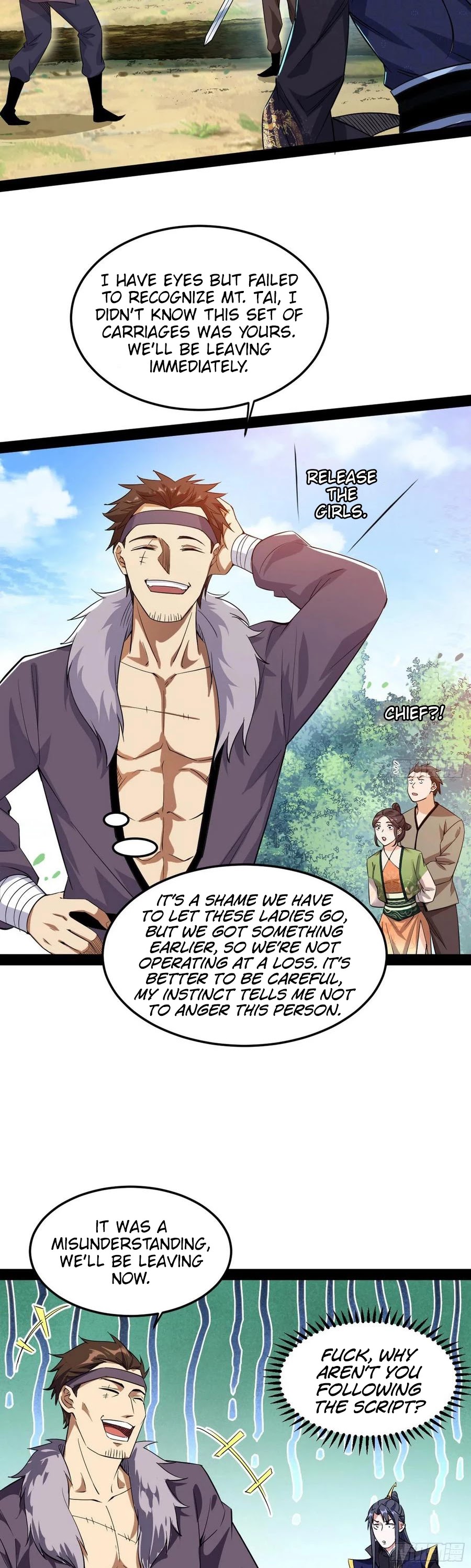 I'm an Evil God Chapter 107 page 34 - Chapter 107: Please stay on script