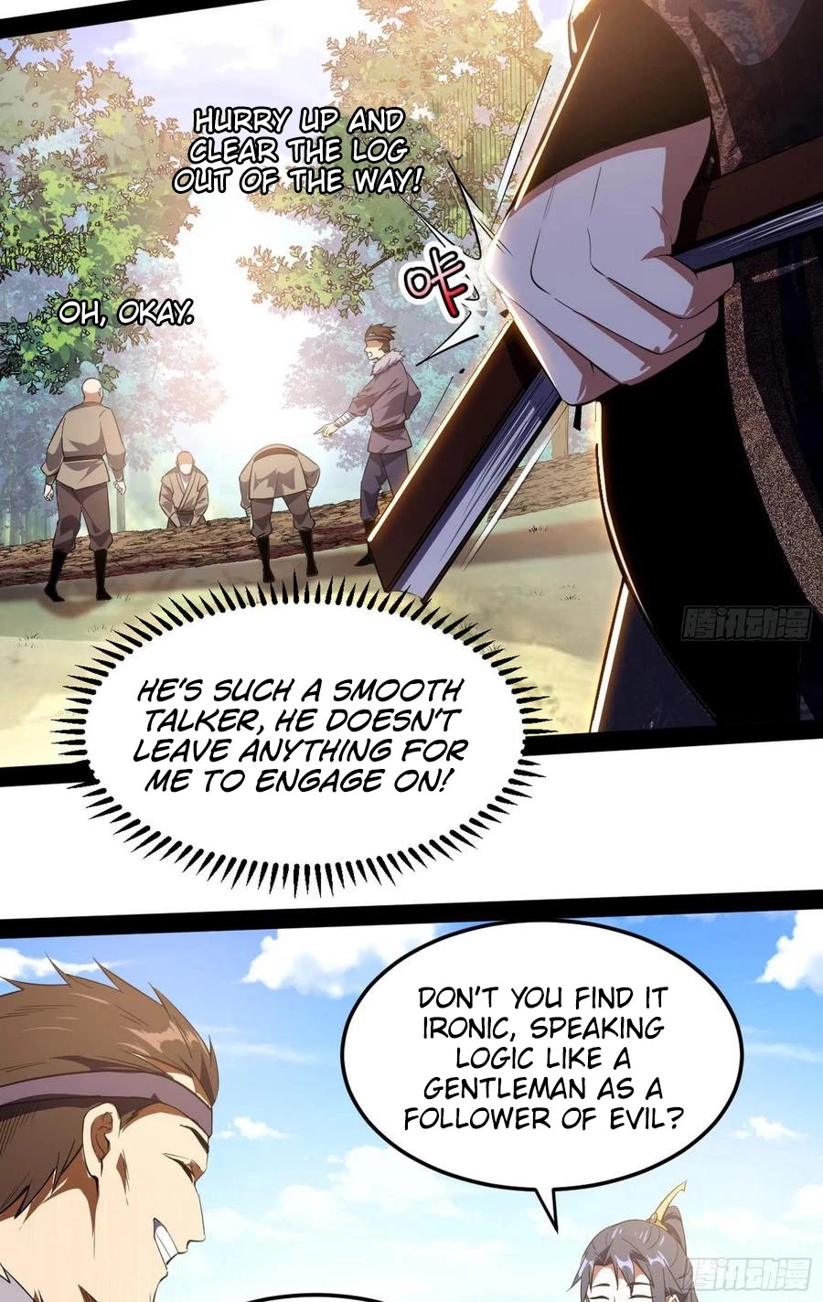 I'm an Evil God Chapter 107 page 38 - Chapter 107: Please stay on script