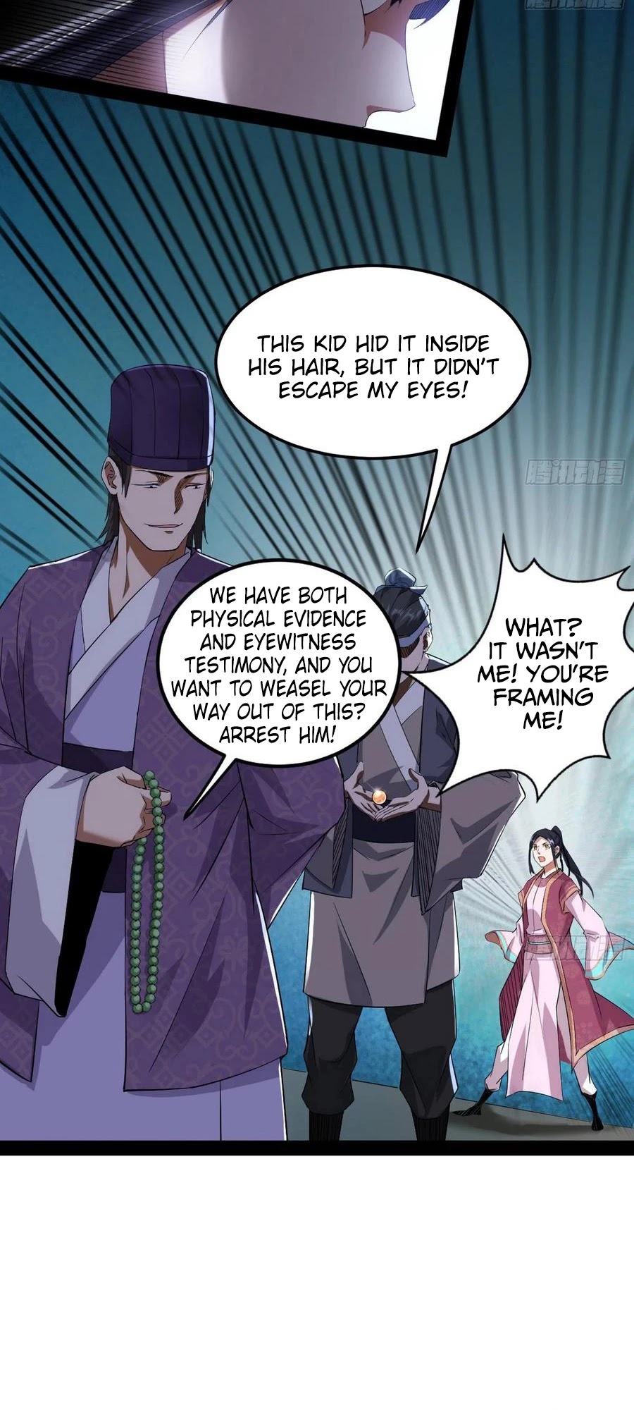 I'm an Evil God Chapter 109 page 33 - Chapter 109: You're messing with the wrong person