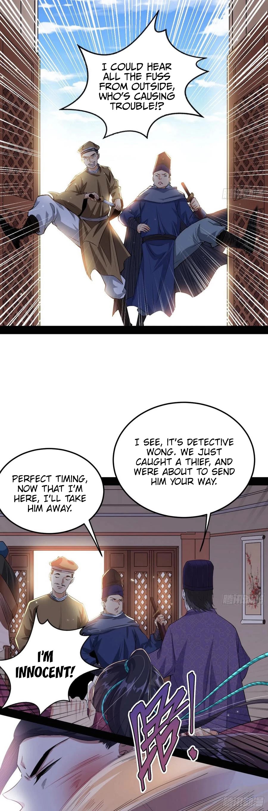 I'm an Evil God Chapter 109 page 34 - Chapter 109: You're messing with the wrong person