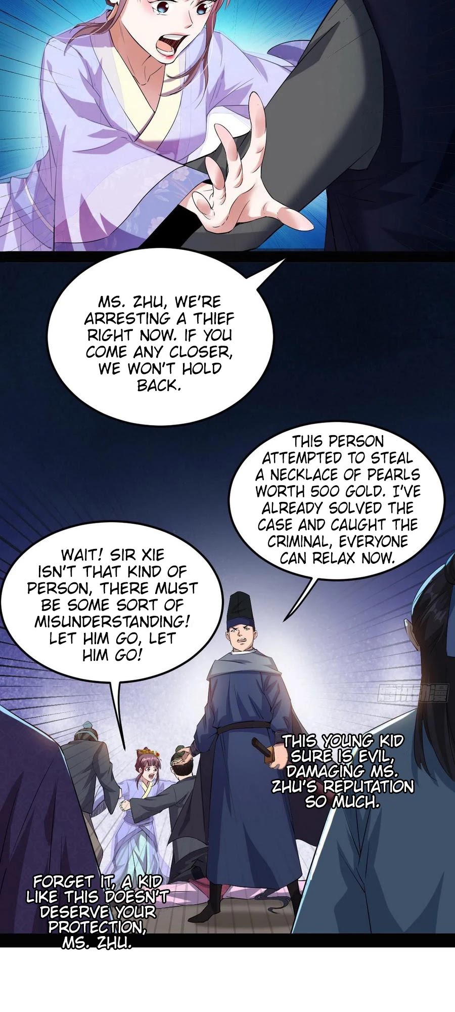 I'm an Evil God Chapter 109 page 36 - Chapter 109: You're messing with the wrong person