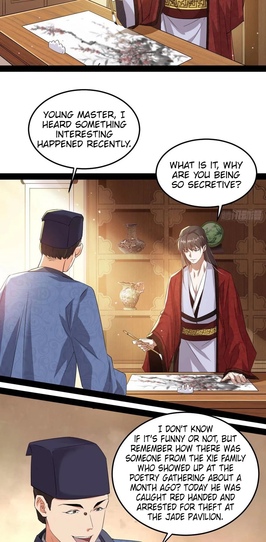 I'm an Evil God Chapter 109 page 39 - Chapter 109: You're messing with the wrong person