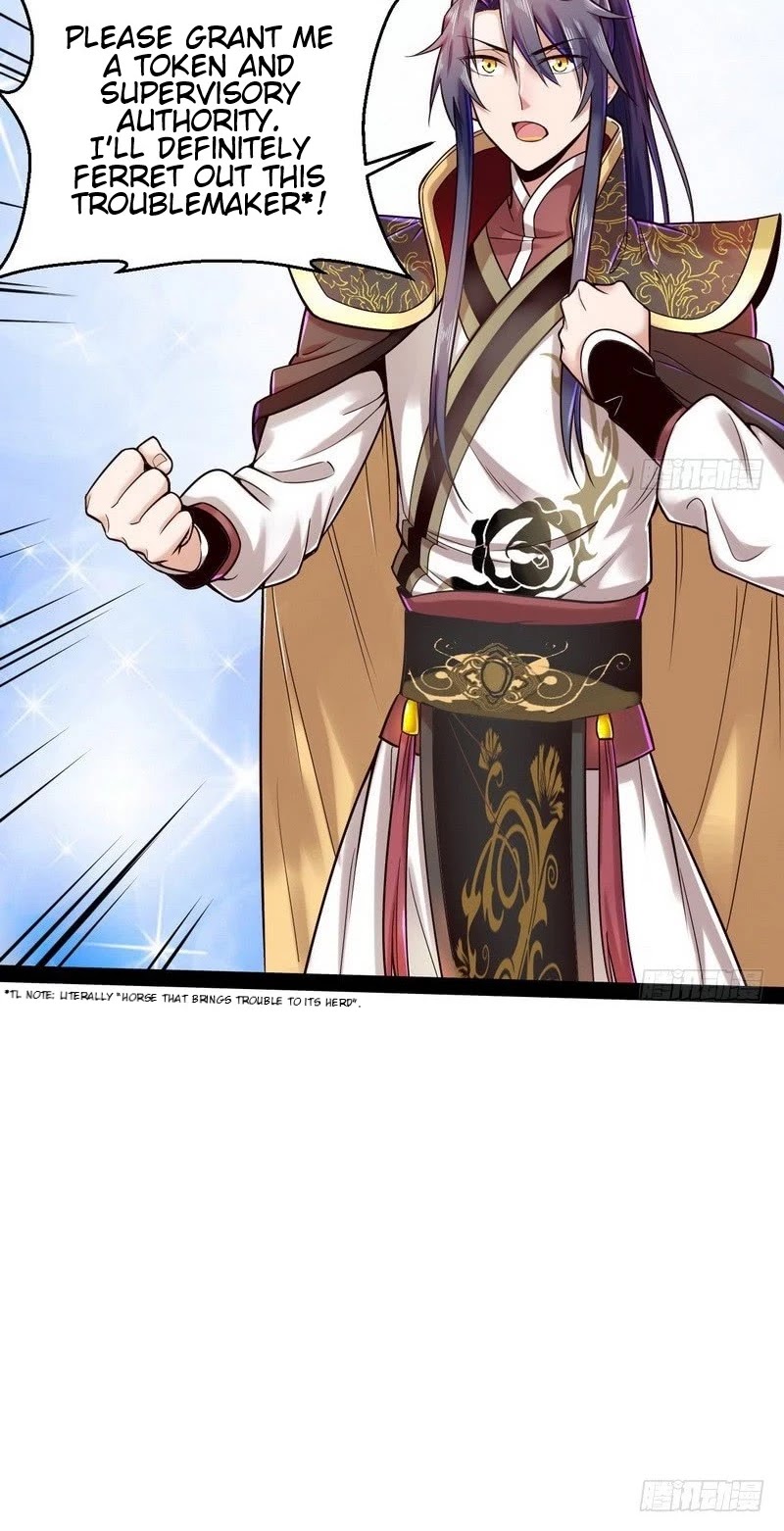 I'm an Evil God Chapter 11 page 18 - Chapter 11: Venerable Stable Lad From The Famous Autumn Mountain, Stop Right There!