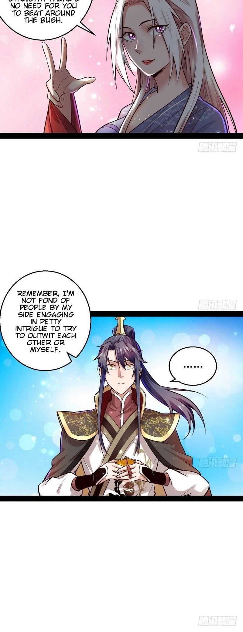 I'm an Evil God Chapter 11 page 22 - Chapter 11: Venerable Stable Lad From The Famous Autumn Mountain, Stop Right There!
