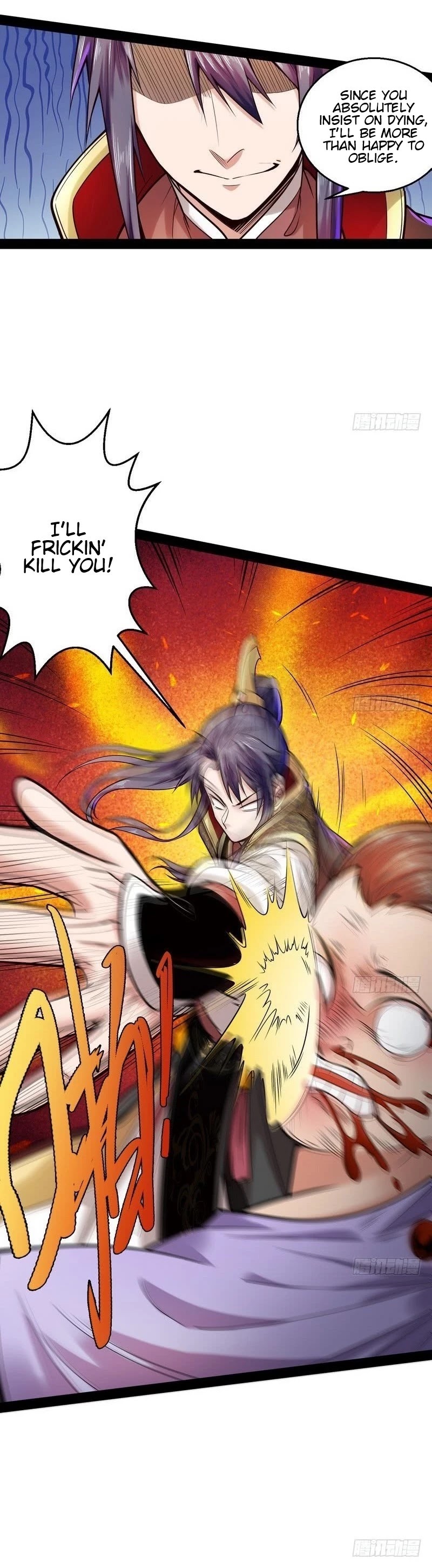I'm an Evil God Chapter 11 page 31 - Chapter 11: Venerable Stable Lad From The Famous Autumn Mountain, Stop Right There!