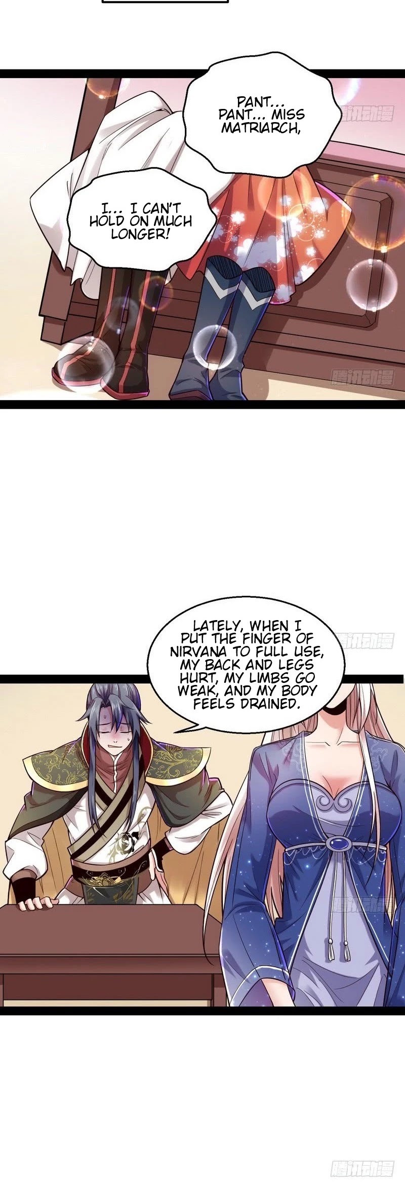 I'm an Evil God Chapter 11 page 6 - Chapter 11: Venerable Stable Lad From The Famous Autumn Mountain, Stop Right There!