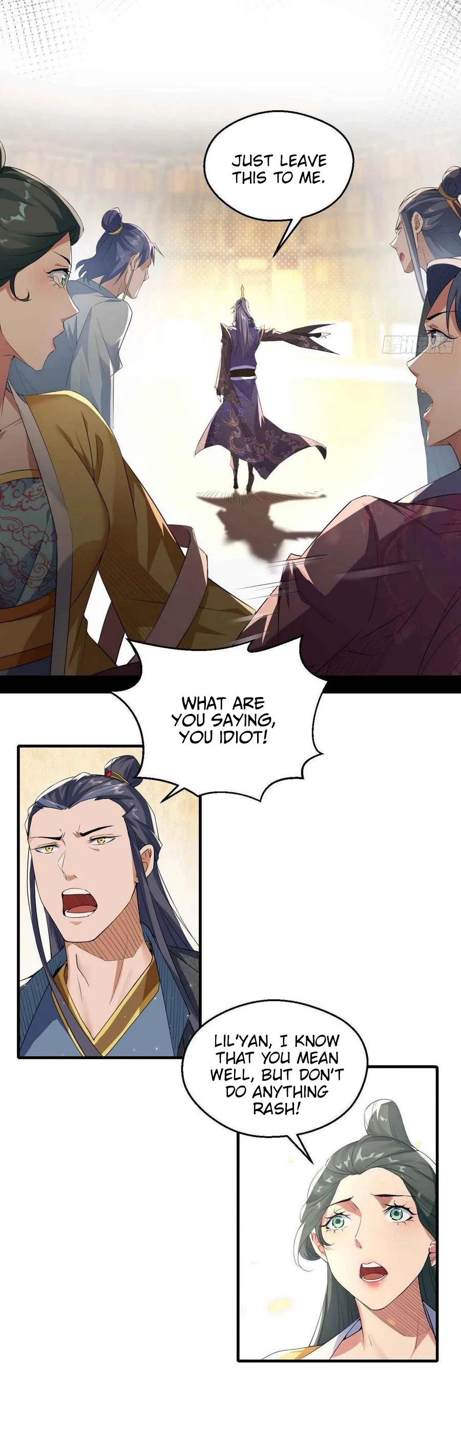 I'm an Evil God Chapter 110 page 23 - Chapter 110: We'll take a backdoor!