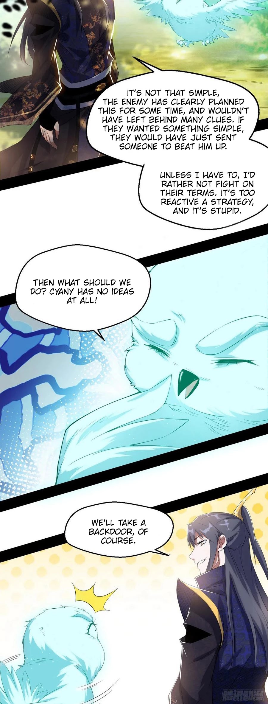 I'm an Evil God Chapter 110 page 31 - Chapter 110: We'll take a backdoor!