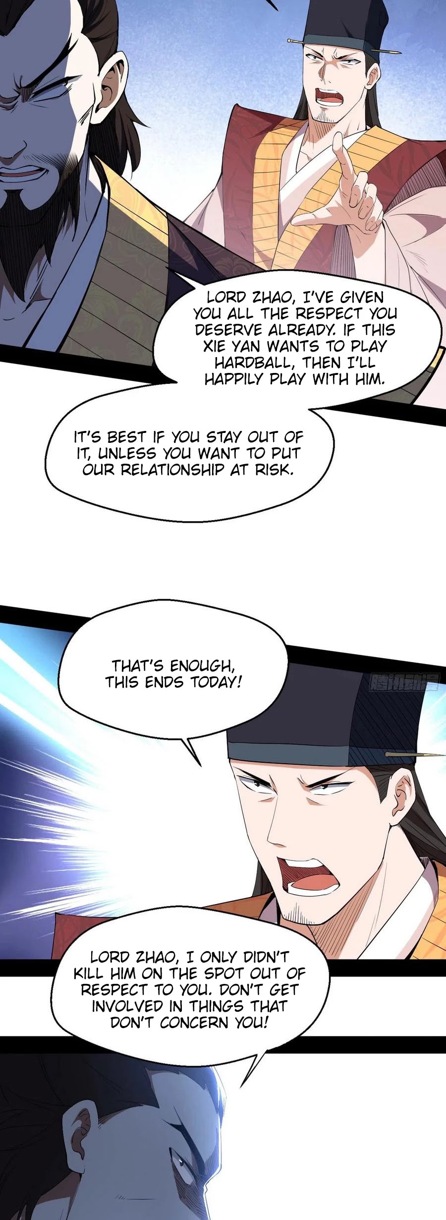 I'm an Evil God Chapter 111 page 33 - Chapter 111: You ungrateful animal