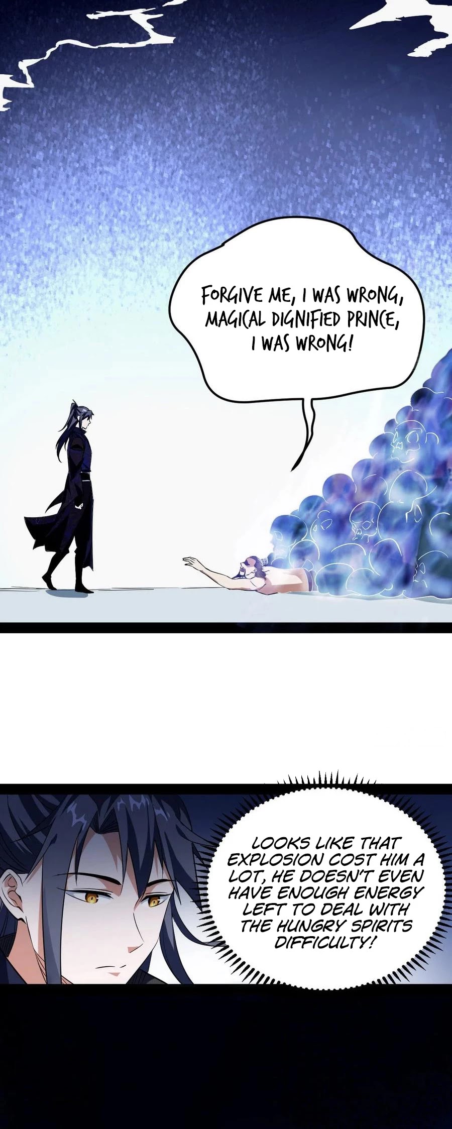 I'm an Evil God Chapter 112 page 27 - Chapter 112: I'll beat you up