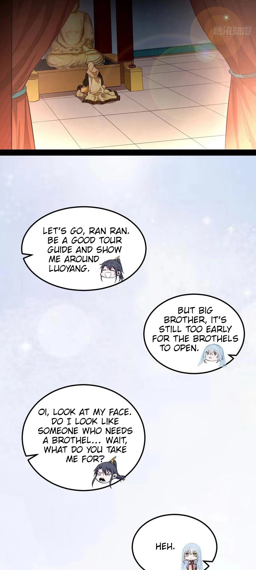 I'm an Evil God Chapter 114 page 28 - Chapter 114: My Sister Can't Be This Cute