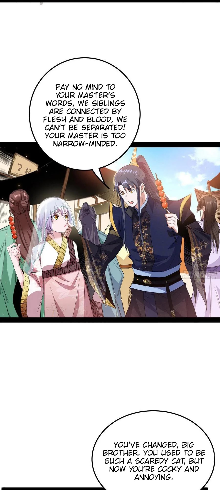 I'm an Evil God Chapter 114 page 38 - Chapter 114: My Sister Can't Be This Cute