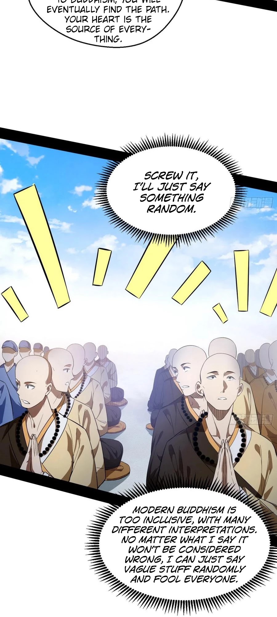 I'm an Evil God Chapter 116 page 21 - Chapter 116: Mahayana Buddhism