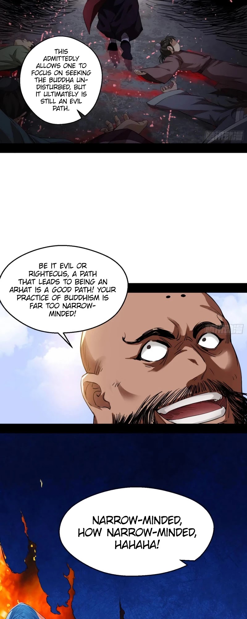I'm an Evil God Chapter 117 page 36 - Chapter 117: The 8 Sufferings of Life