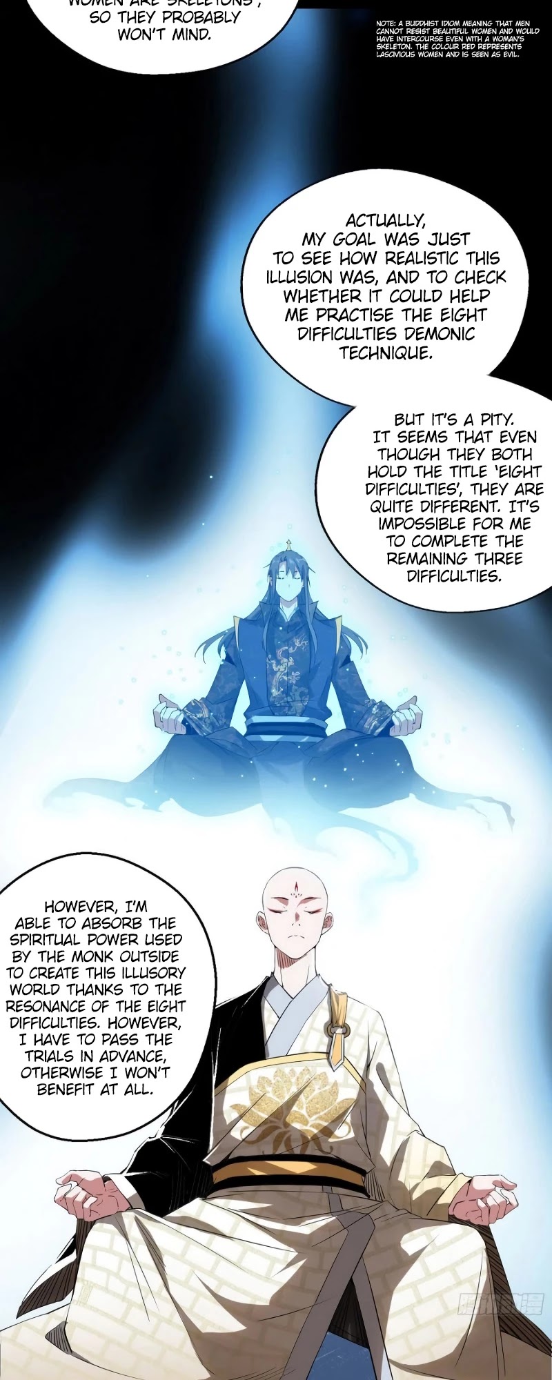 I'm an Evil God Chapter 120 page 20 - Chapter 120: A weird way to pass the stage