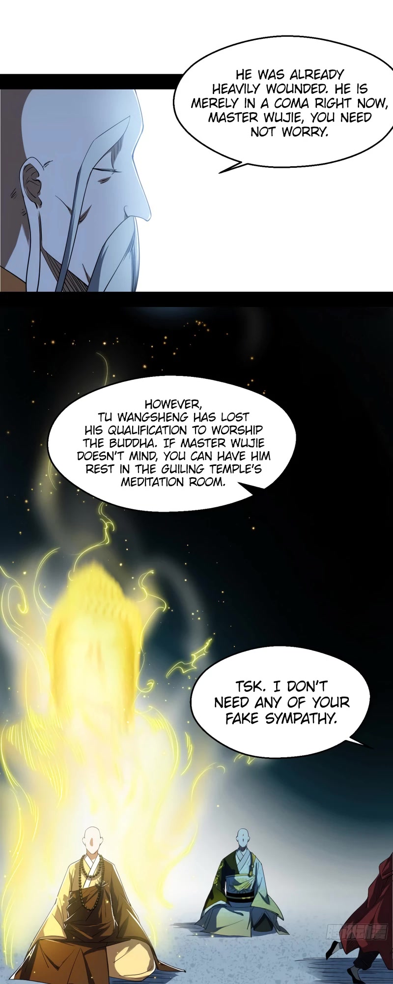 I'm an Evil God Chapter 122 page 12 - Chapter 122: Buddha's descent into the world