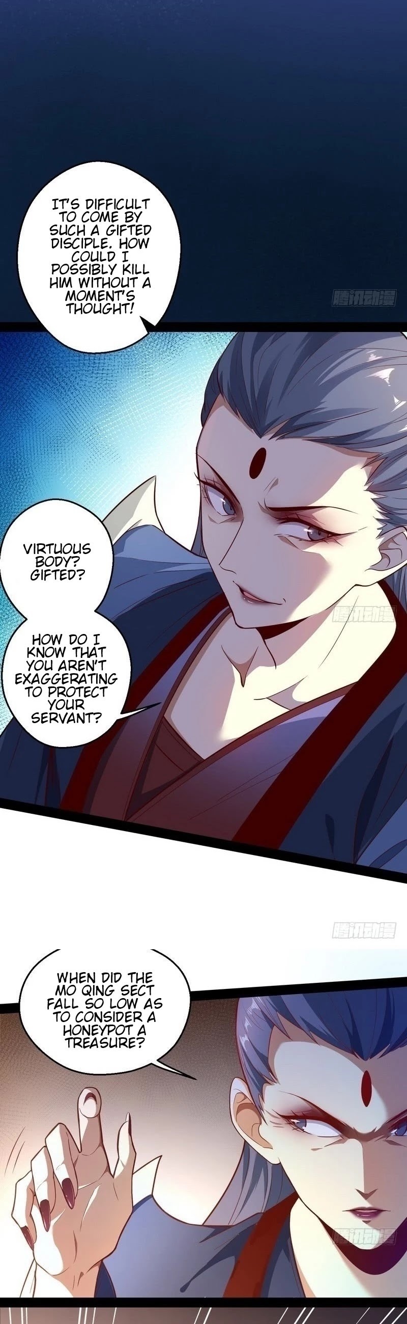 I'm an Evil God Chapter 13 page 35 - Chapter 13: I’m An Eunuch