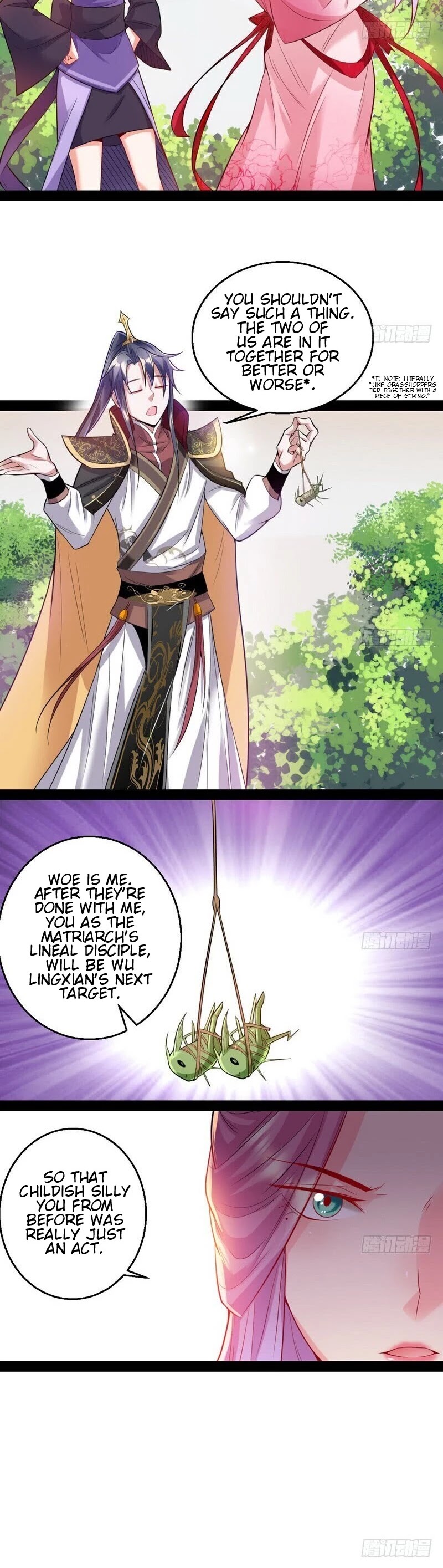 I'm an Evil God Chapter 14 page 8 - Chapter 14: There’s None As Unparalleled In The World As Dear Xie