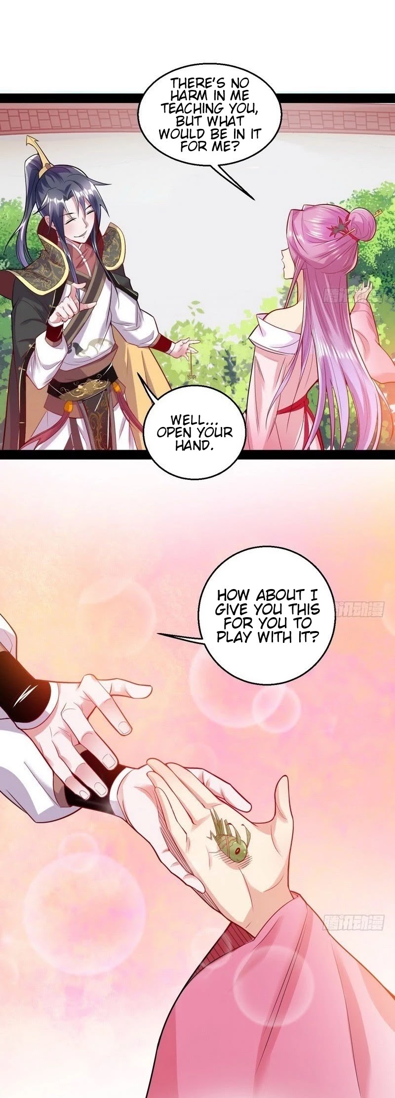 I'm an Evil God Chapter 14 page 9 - Chapter 14: There’s None As Unparalleled In The World As Dear Xie