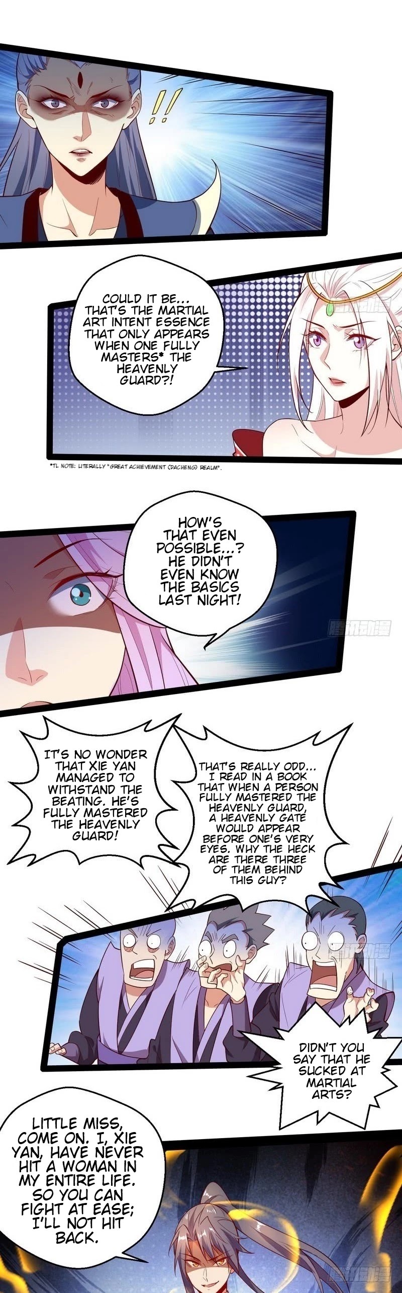 I'm an Evil God Chapter 15 page 17 - Chapter 15: How Exciting, I Want To Get A Thrashing