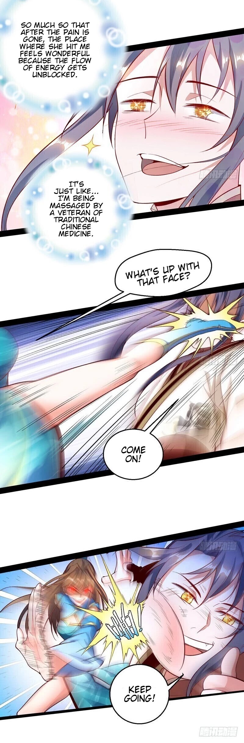 I'm an Evil God Chapter 15 page 21 - Chapter 15: How Exciting, I Want To Get A Thrashing