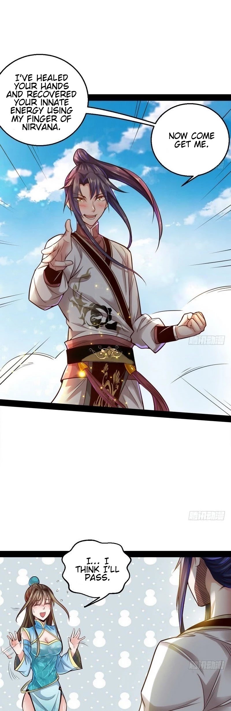 I'm an Evil God Chapter 15 page 27 - Chapter 15: How Exciting, I Want To Get A Thrashing